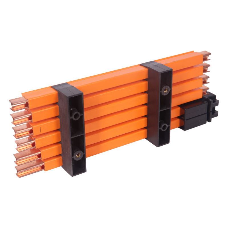 Cavalletto Crane Busbar Power Line 3 alloggio del PVC 4 6p con i collettori di corrente
